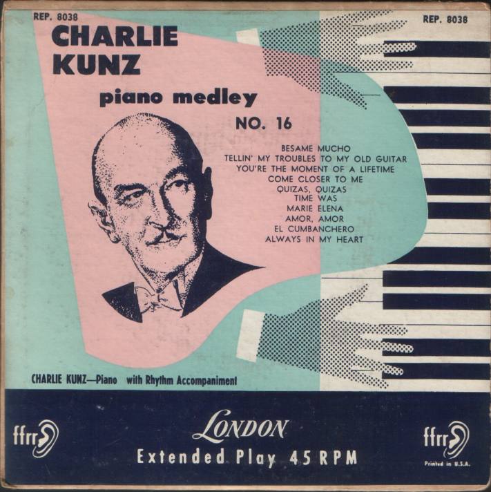 Piano Medley 16, London REP 8038, made in USA