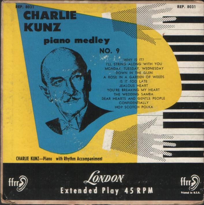 Piano Medley 9, London REP 8031, made in USA