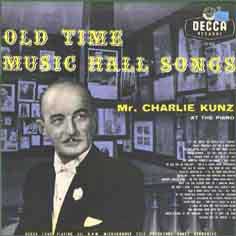 Old Time Music Hall Songs, Decca LK  4131, 1956,  Rare Bleu Cover