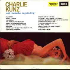 Charlie Kunz met ritmische begeleiding, Decca 625165 QR (Holland)
