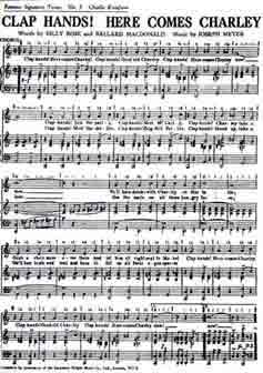 go to the Claphands sheet music